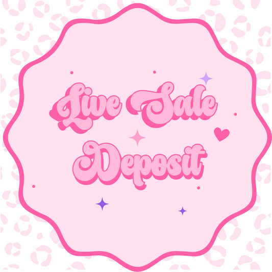 TIKTOK LIVE SALE!