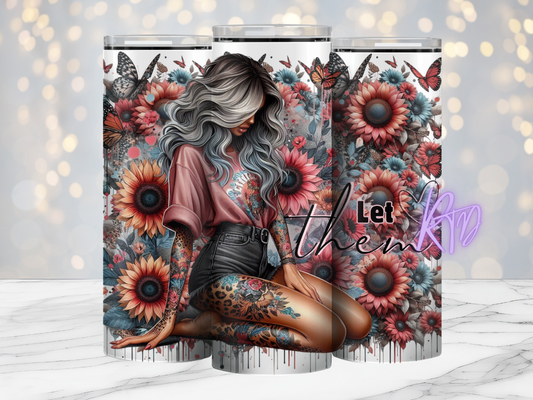 Lem Them Red Pink- 20oz Tumbler
