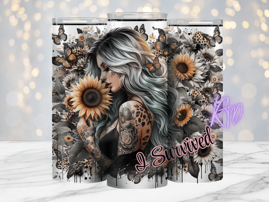 I Survived- 20oz Tumbler