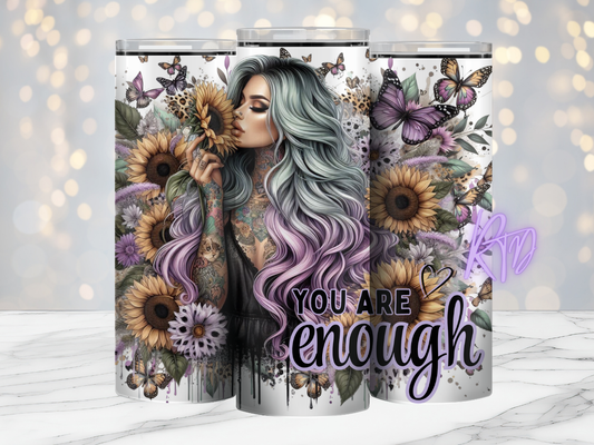 You Are Enough - 20oz Tumbler