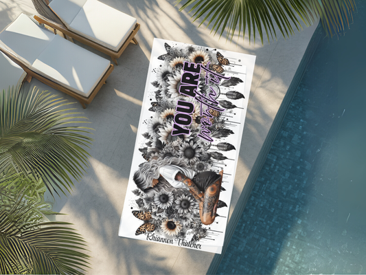 Towel- You Are Worth It