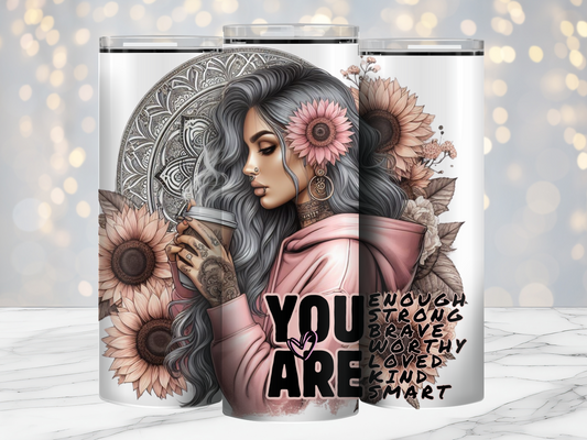 You Are Enough - 20oz Tumbler