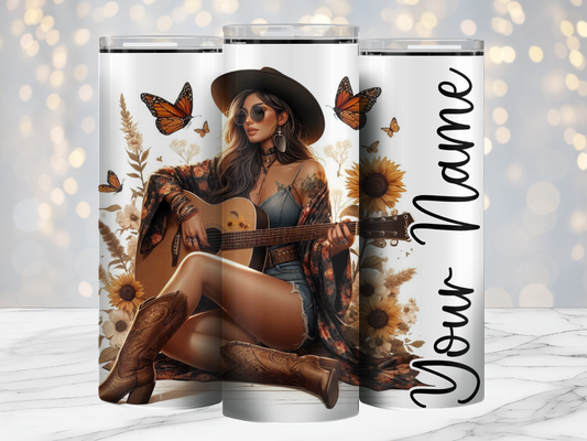 Personalised 20oz Tumbler- COUNTRY GIRL