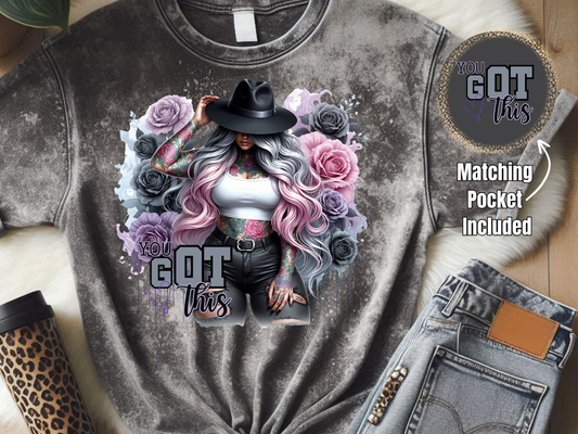You Got This - DTF Print- Comes With Pocket