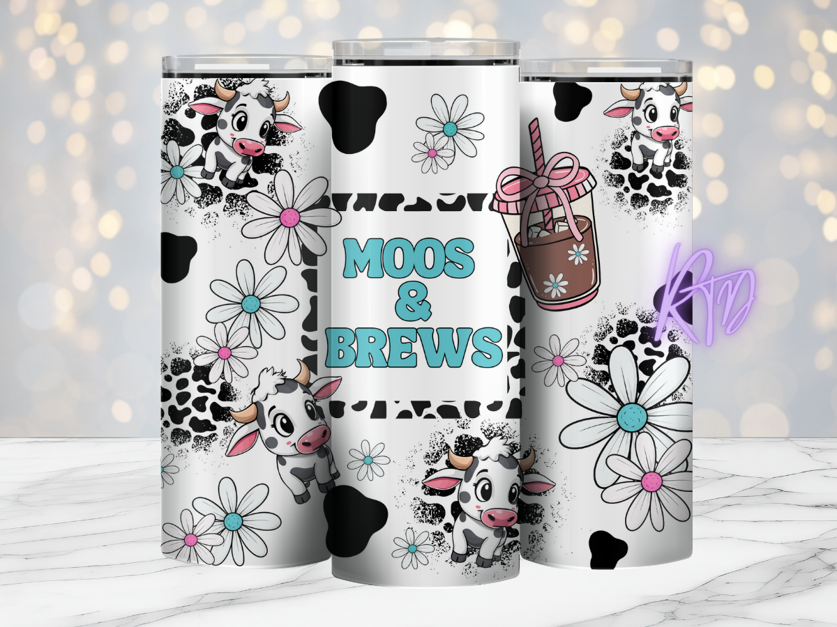 Moos & Brews- 20oz Tumbler