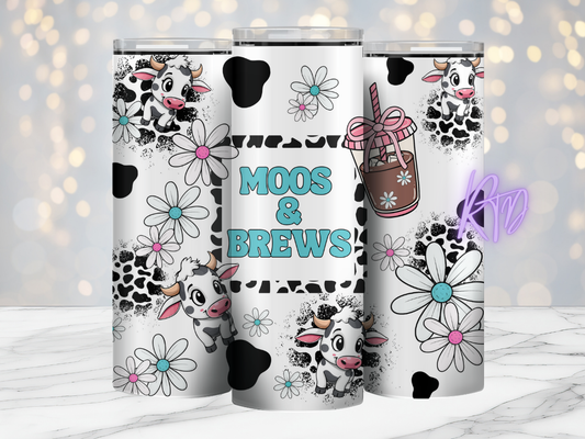 Moos & Brews- 20oz Tumbler