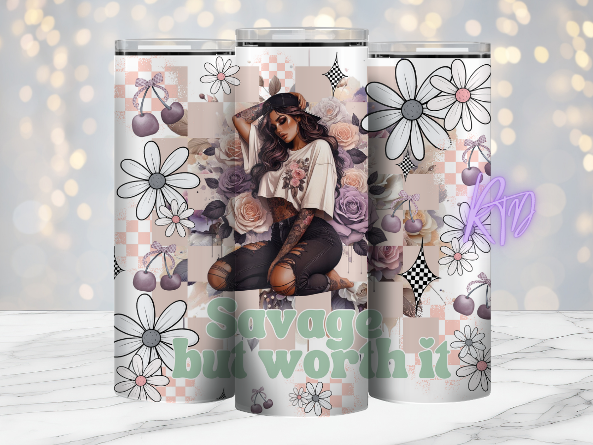 Savage But Worth It 20oz Tumbler