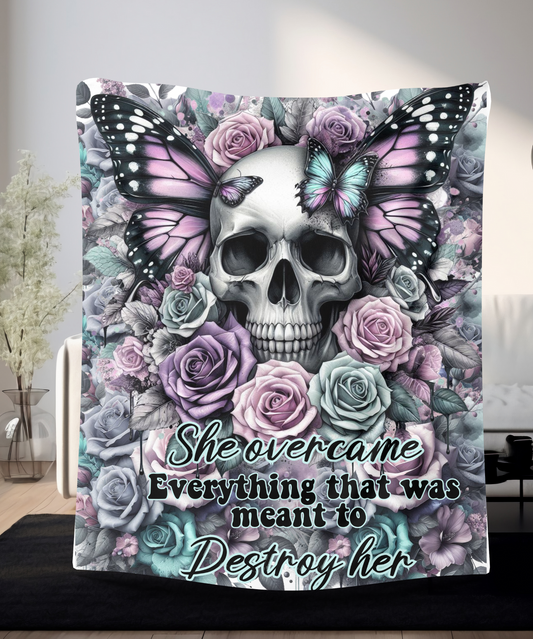 Blanket - Pastel Skull