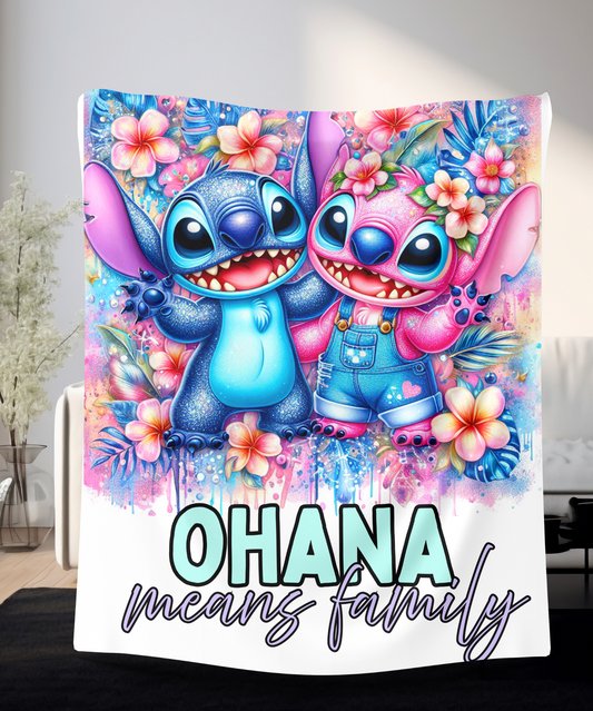 Blanket - Ohana Means Family