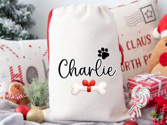 Personalised Santa Sacks - SMALL