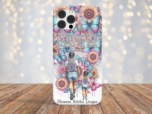 Mothers Hold Their Daughters Hand- Phone Case