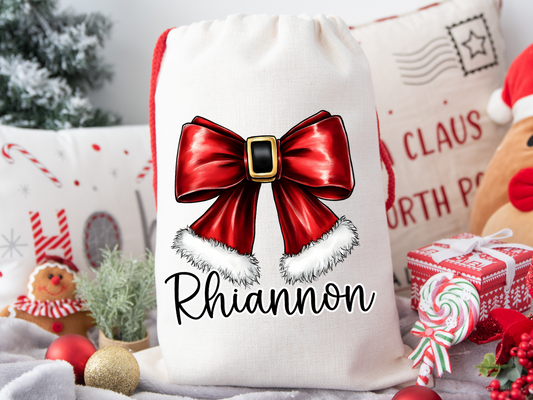 Personalised Santa Sacks - SMALL